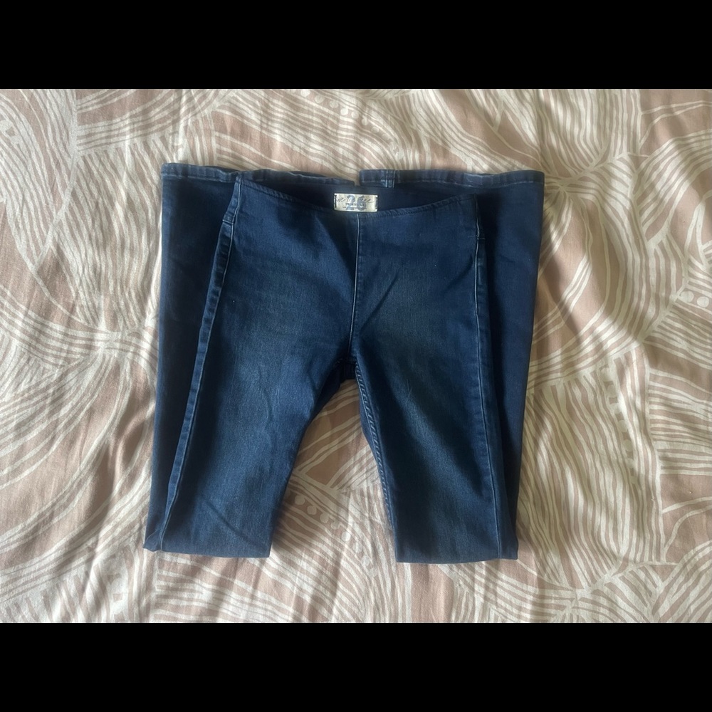 Free People Penny Pull On Flare Jeans